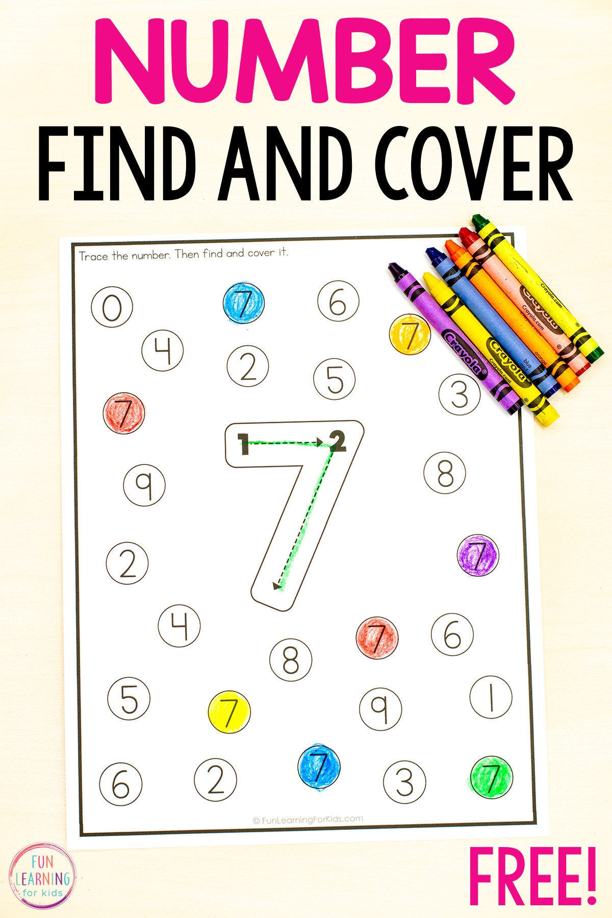 free printable number worksheets for preschoolers