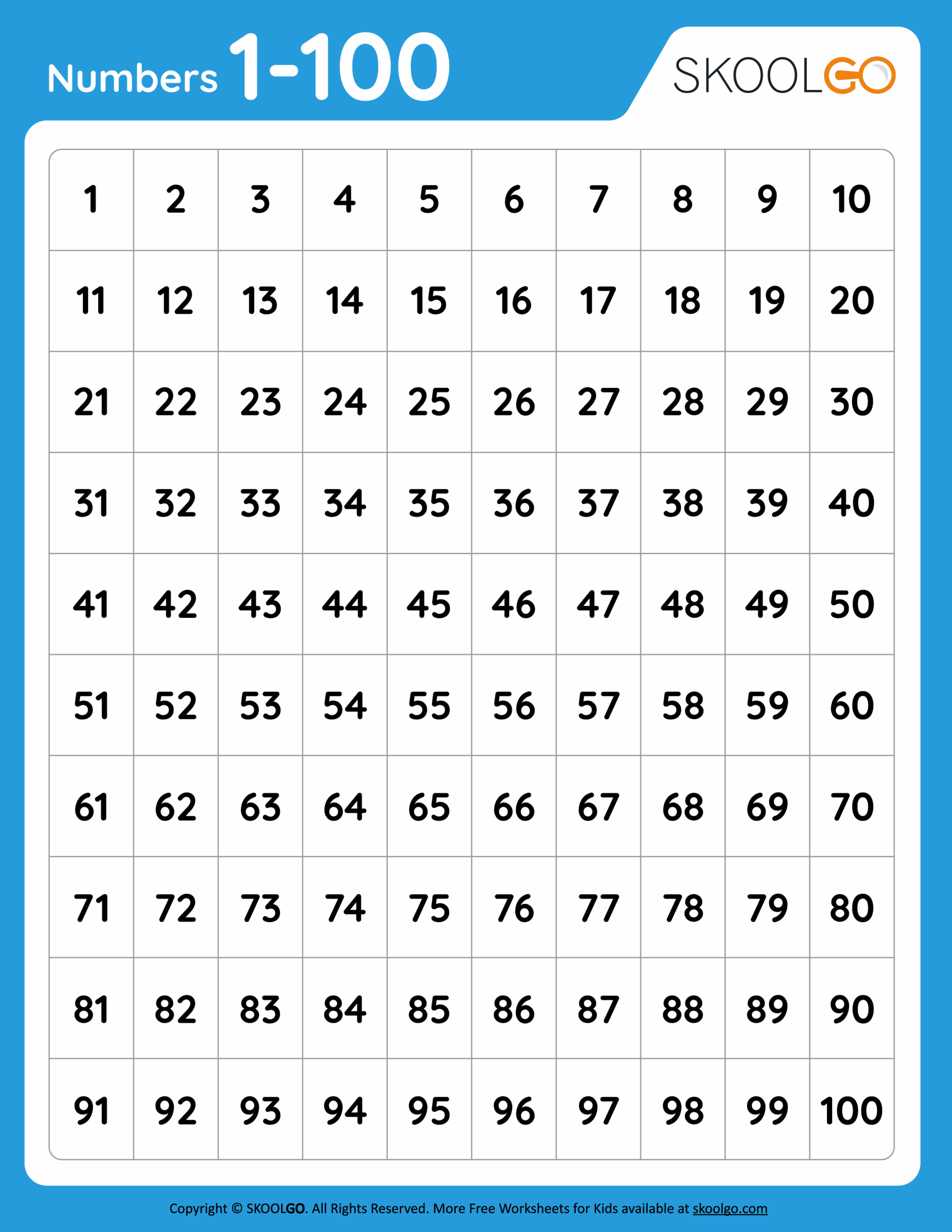 numbers 1 to 100 printable worksheets numbers 1 to 100 printable worksheets