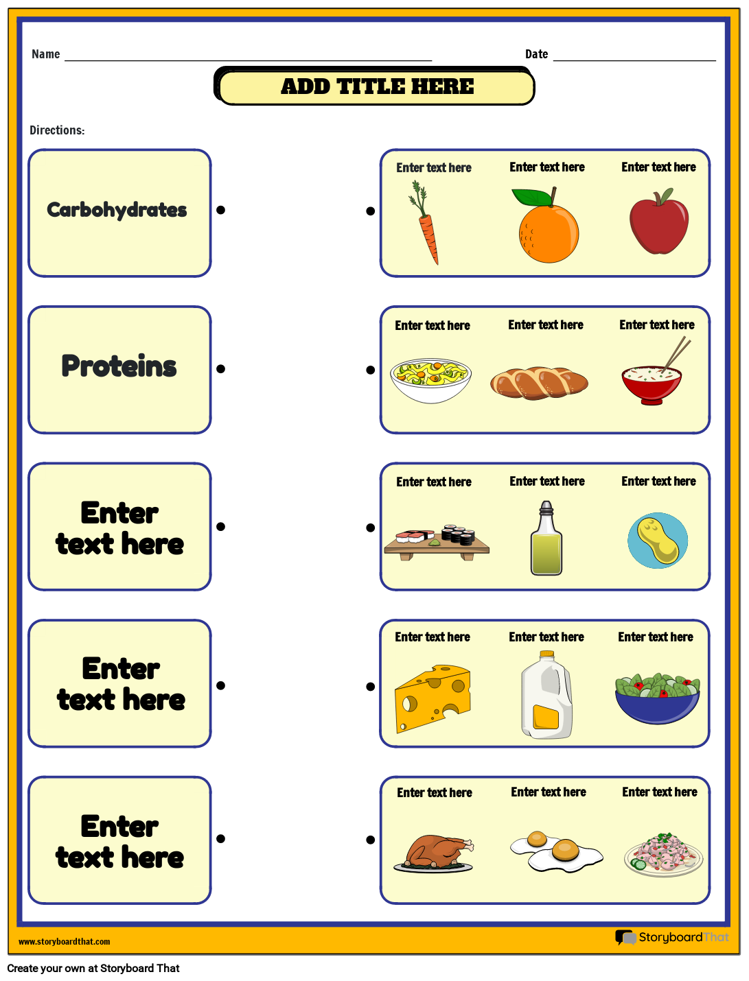 Free Printable Healthy Eating Worksheets