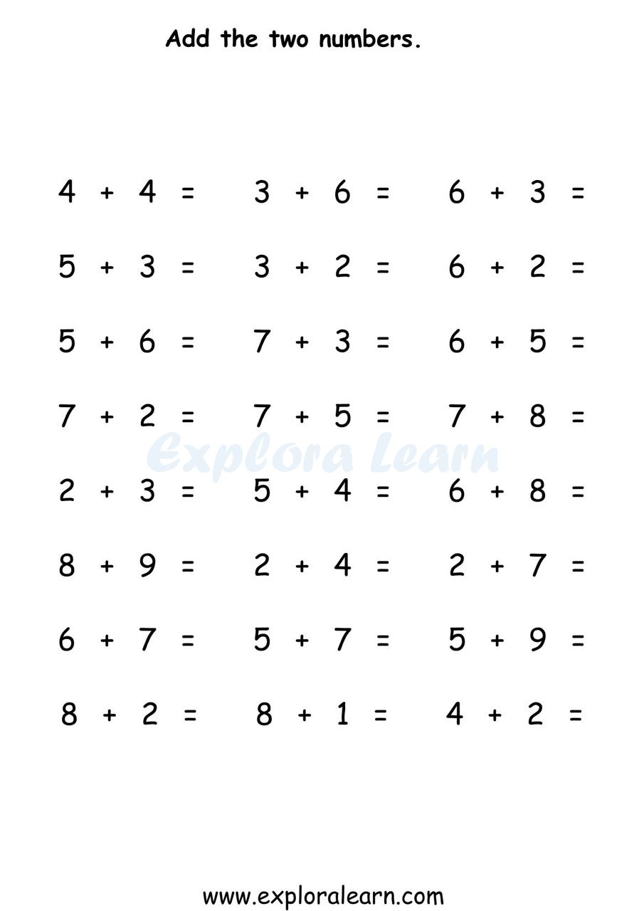 Picture Addition Count Addition And Simple Addition Worksheets Hands On Learning For 2 6 Year Olds Picture Addition Count Addition And Simple Addition Worksheets Hands On Learning For 2 6 Year Olds