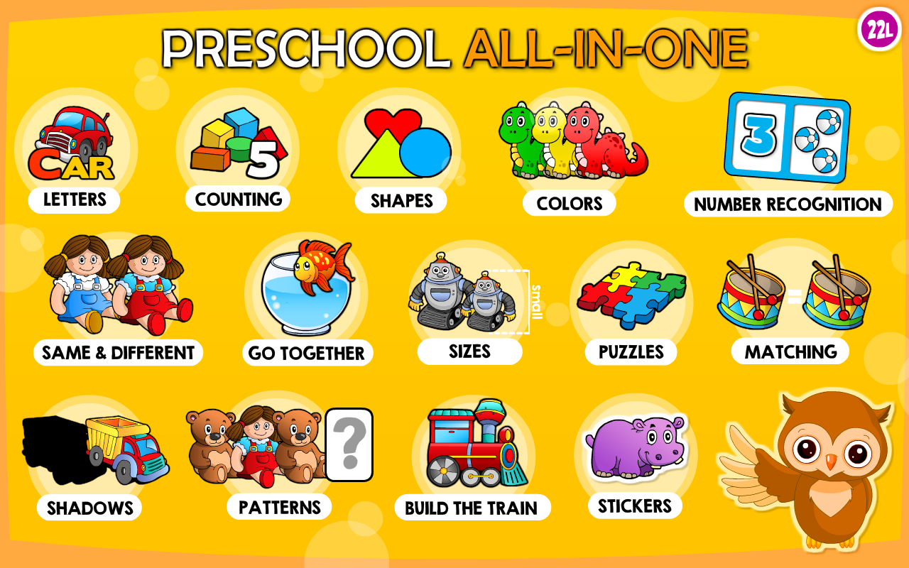 Preschool All In One Basic Skills Learning Adventure A To Z Letters Numbers Colors Shapes Go Together Patterns 123s Counting ABCs Reading Games For Kids Educational Toy For Baby Toddler And Kindergarten Preschool All In One Basic Skills Learning Adventure A To Z Letters Numbers Colors Shapes Go Together Patterns 123s Counting ABCs Reading Games For Kids Educational Toy For Baby Toddler And Kindergarten