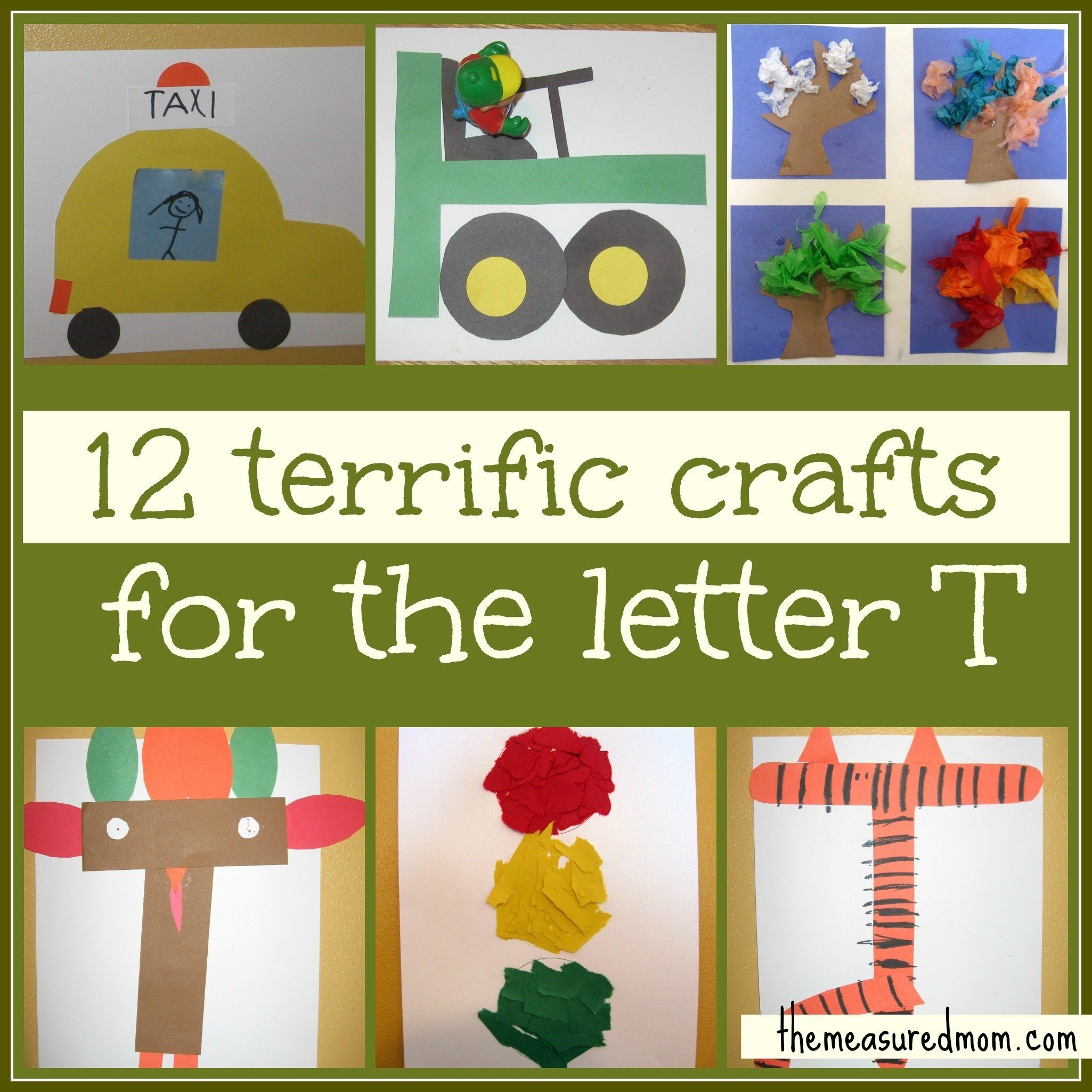 letter t preschool activities