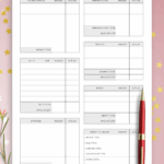 Printable And Digital Paycheck Budget Template Download PDF For ReMarkable Supernote Boox