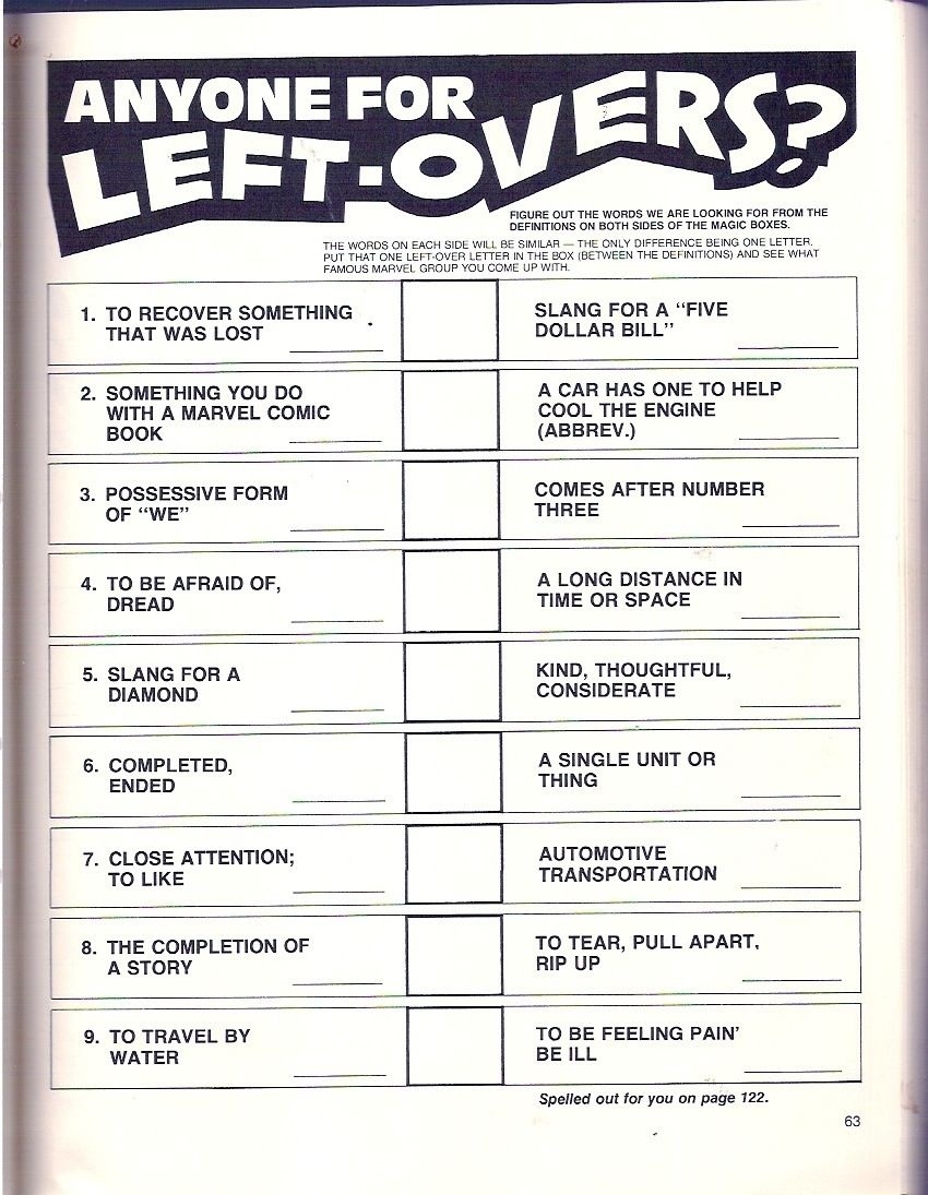 Brain Games Printable Worksheets For Adults