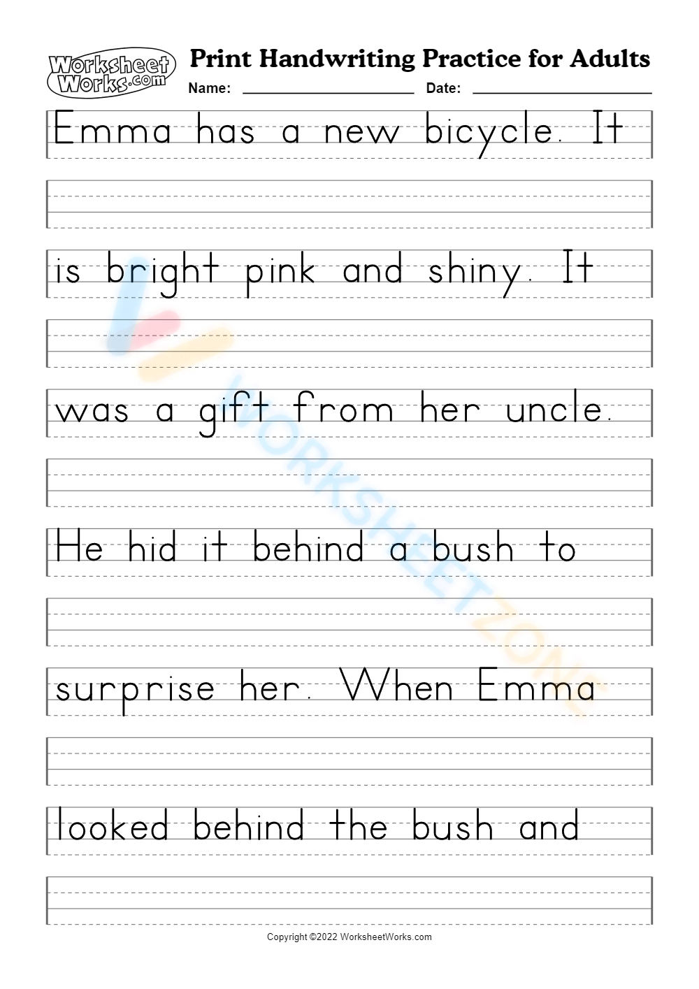 Printable Improve Handwriting Worksheets Download Printable Improve Handwriting Worksheets Download