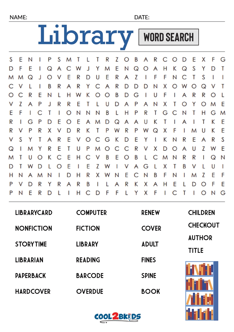 library word search