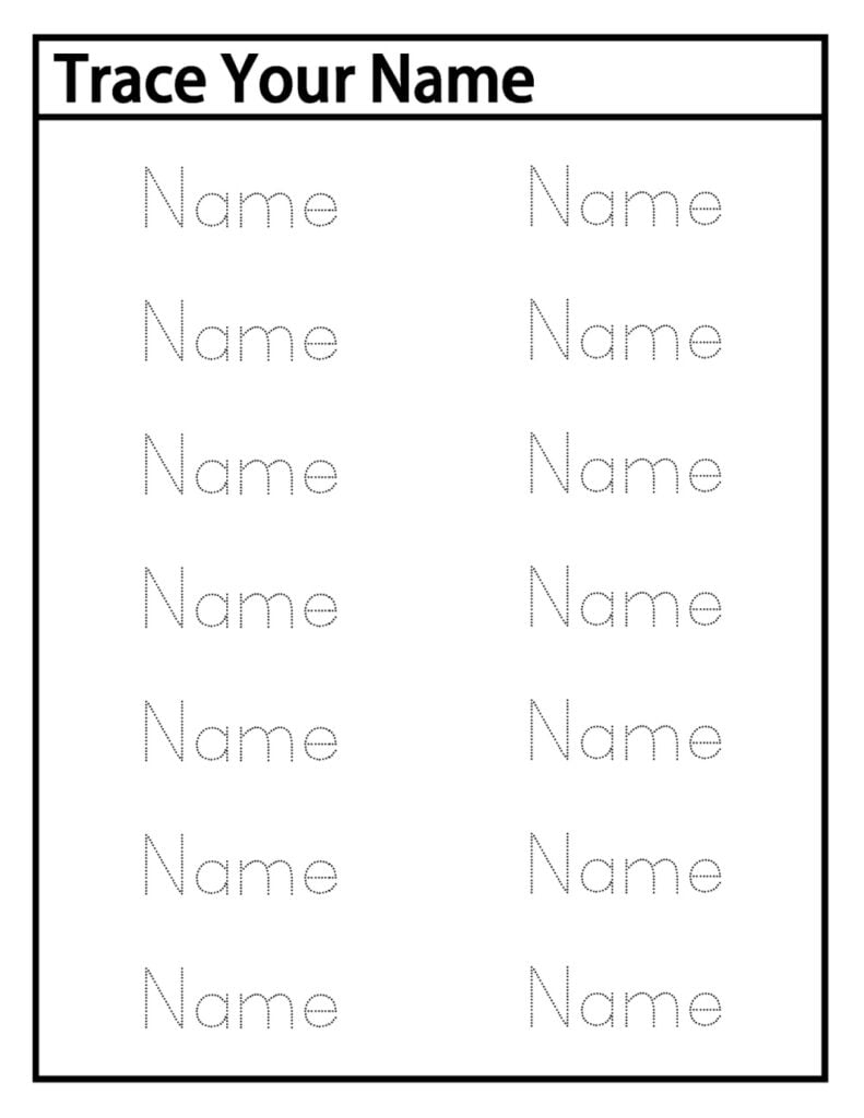 free printable traceable name worksheets free printable traceable name worksheets