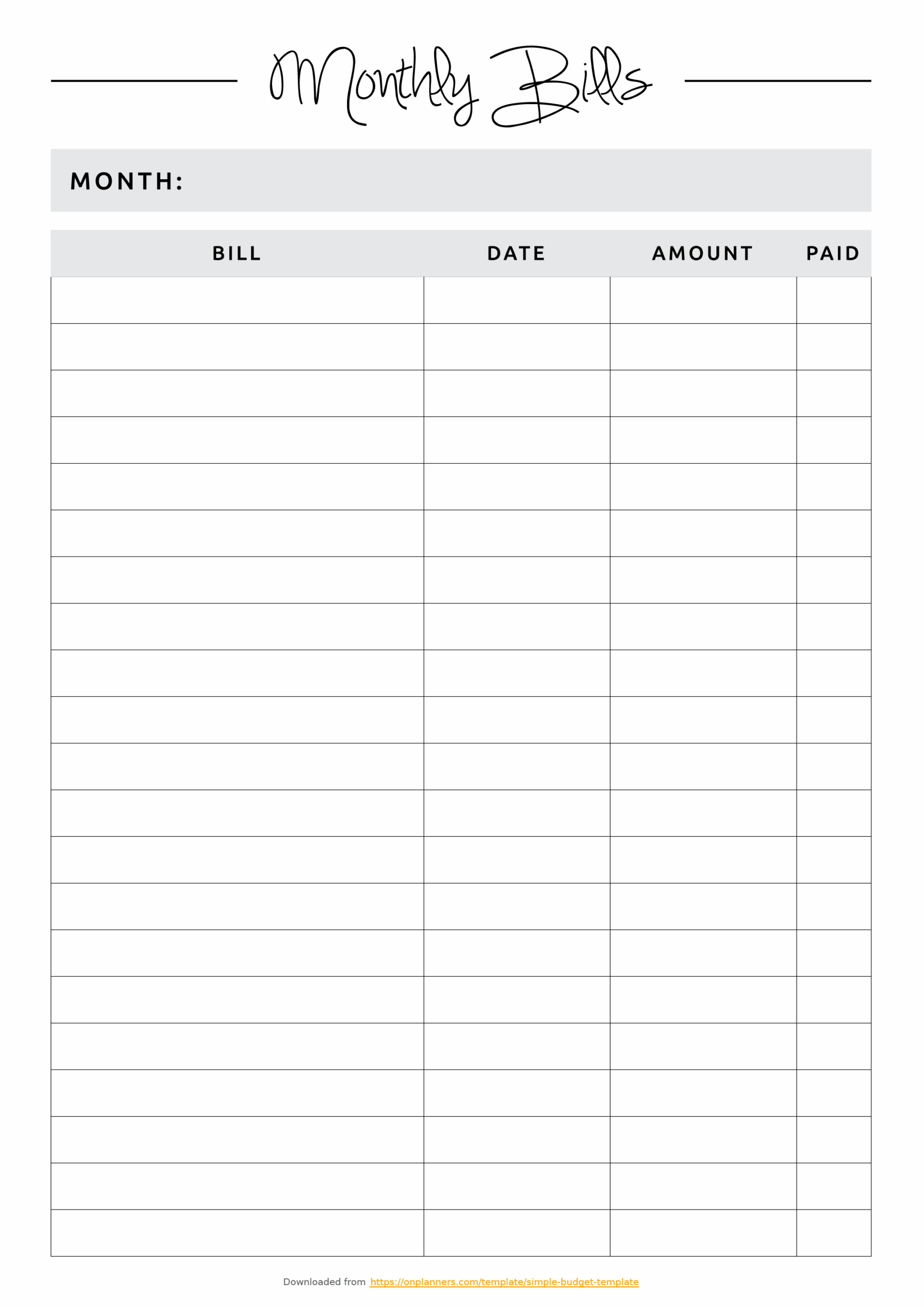 budget worksheet printable pdf budget worksheet printable pdf