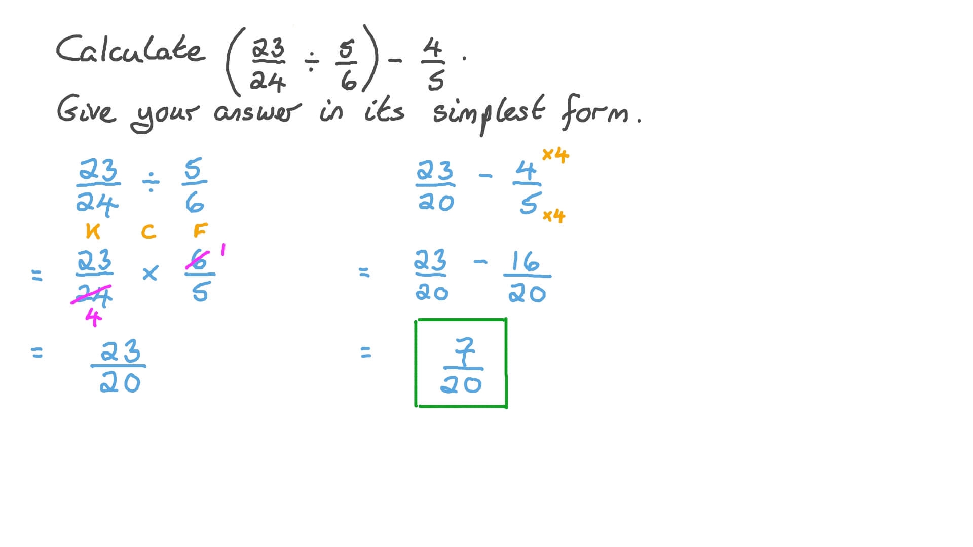 5/6 divided by 5 5/6 divided by 5