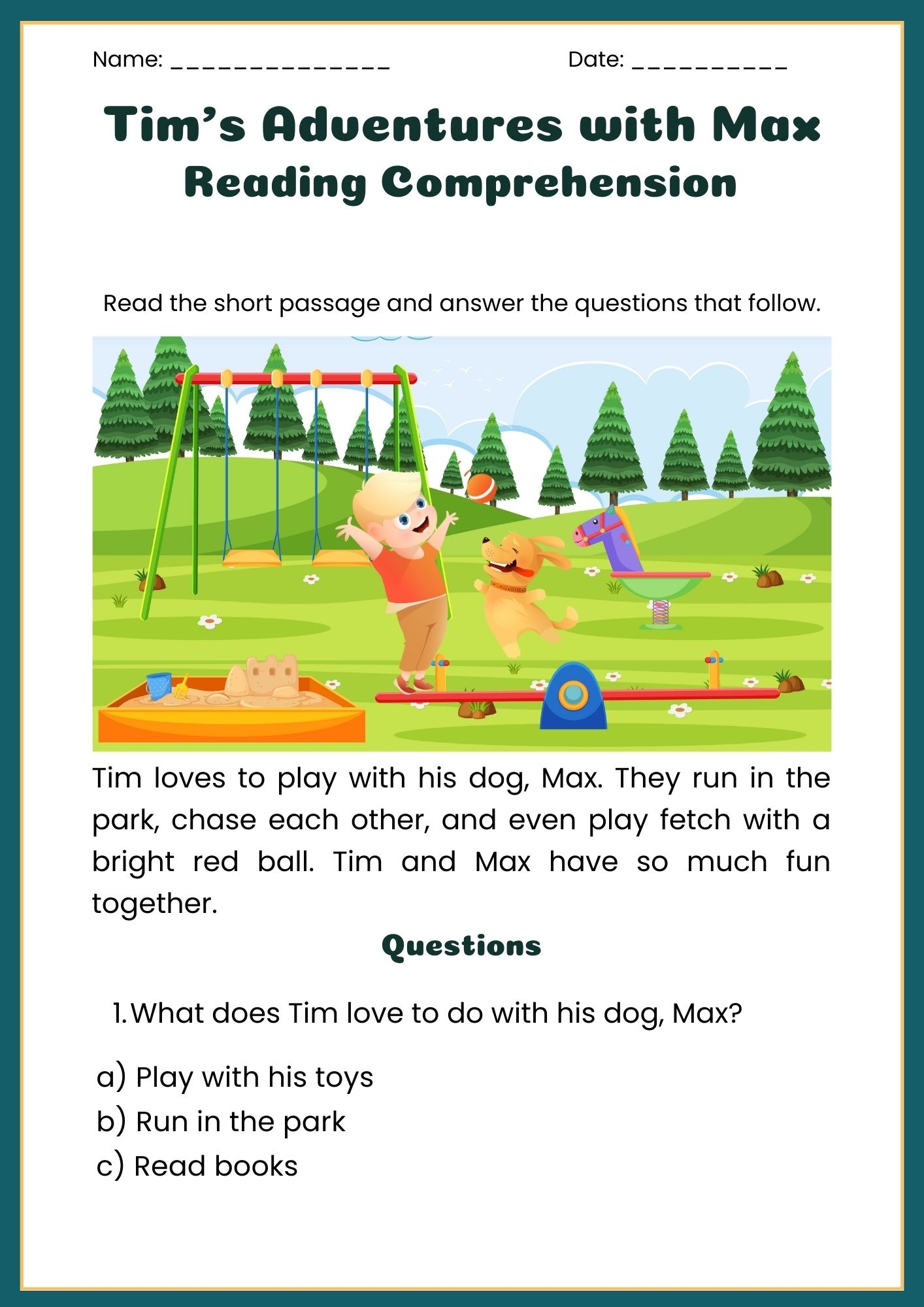 Reading Comprehension Worksheets 1st Grade Finding The Main Idea Teaching Resources Reading Comprehension Worksheets 1st Grade Finding The Main Idea Teaching Resources