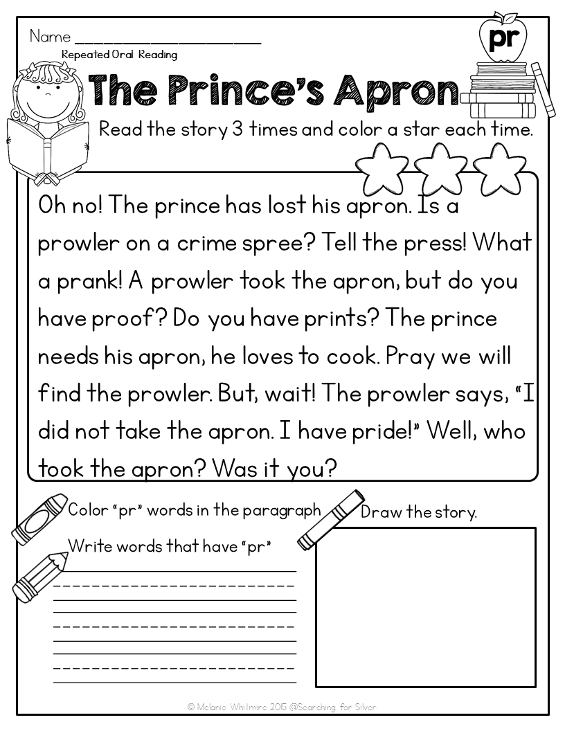 2nd Grade Fluency Passages