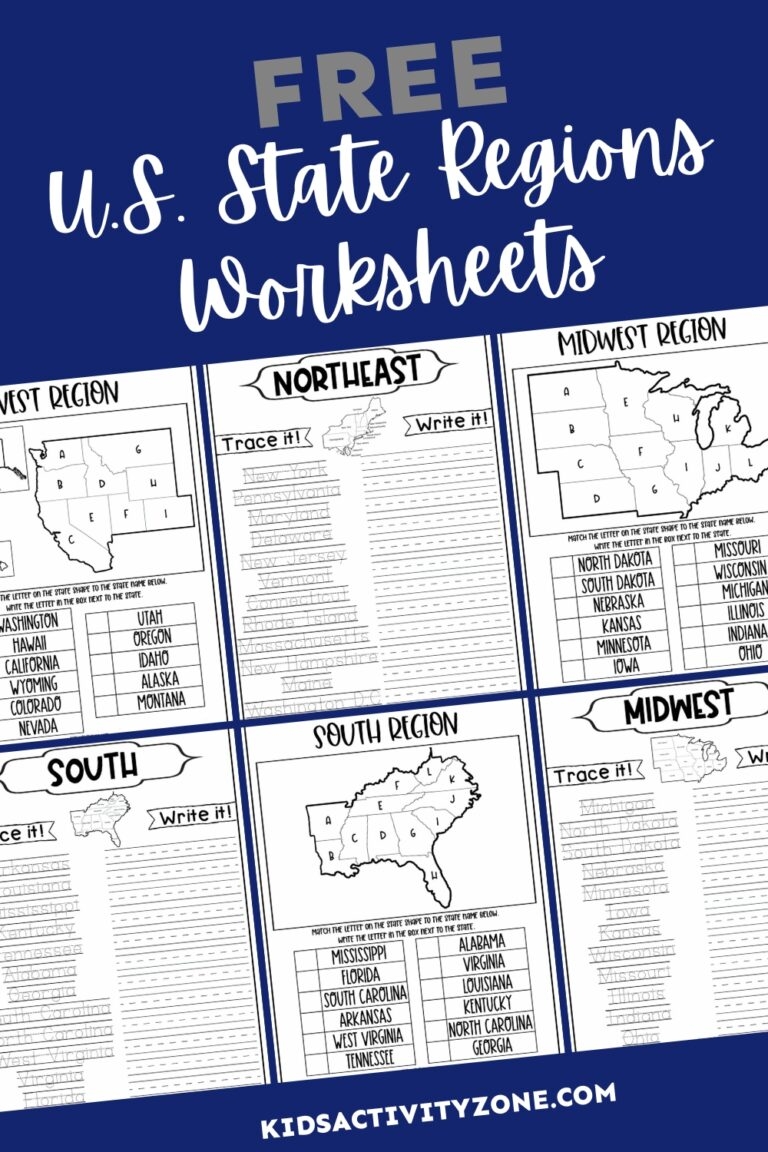 free printable 5 regions of virginia worksheet free printable 5 regions of virginia worksheet