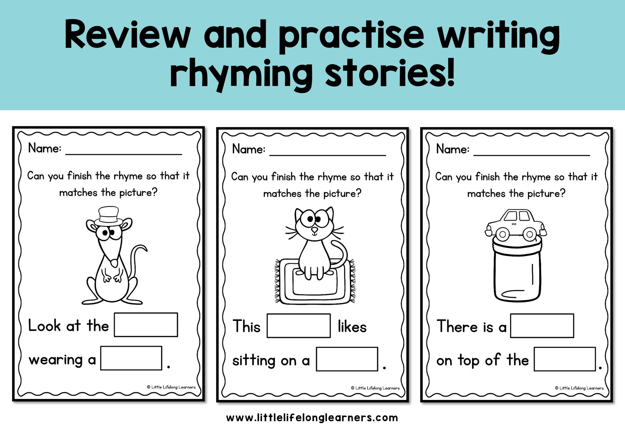 Rhyming Sentences For Preschoolers