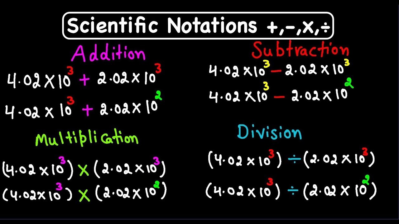 dividing in scientific notation dividing in scientific notation
