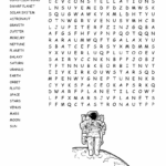 Space Word Search WordMint