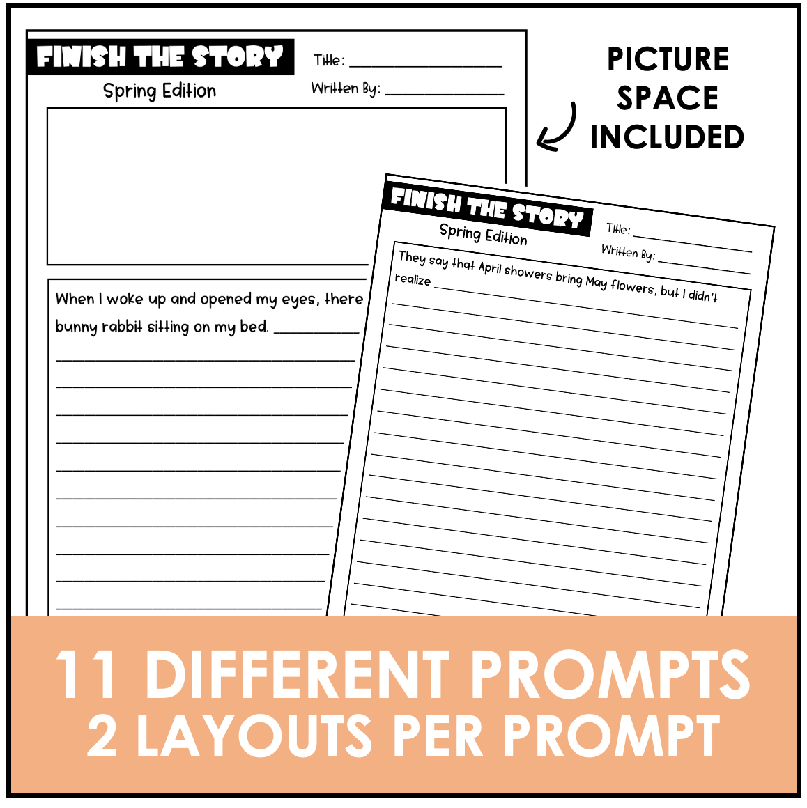 Finish The Story Writing Prompts