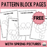 Spring Pattern Block Printables Teaching Mama