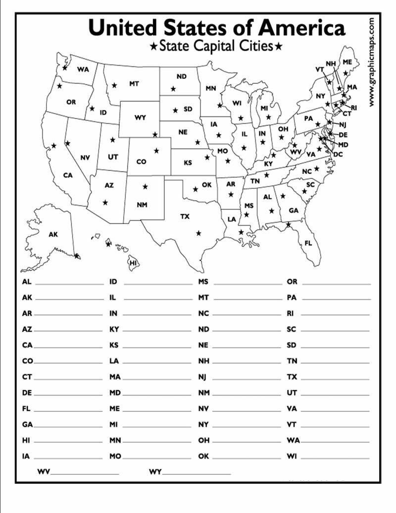 States And Capitals Worksheets Worksheets Library States And Capitals Worksheets Worksheets Library