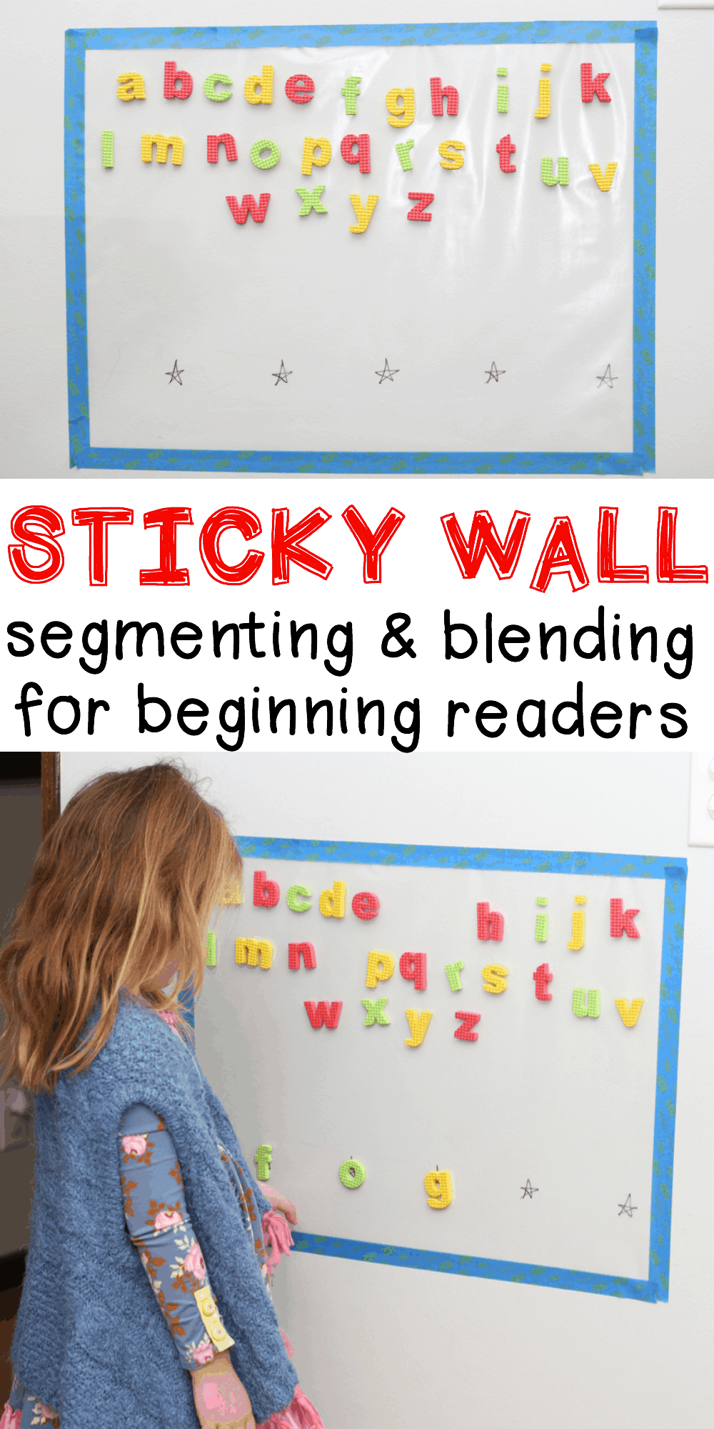 Sticky Wall Segmenting And Blending Activity For Beginning Readers I Can Teach My Child Sticky Wall Segmenting And Blending Activity For Beginning Readers I Can Teach My Child