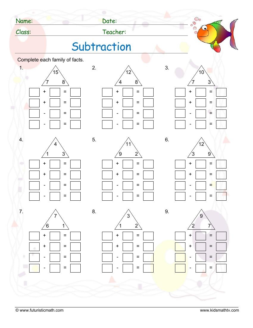 printable addition and subtraction worksheets printable addition and subtraction worksheets