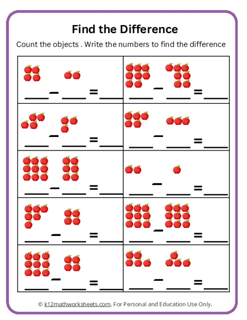 worksheet for kindergarten printable worksheet for kindergarten printable