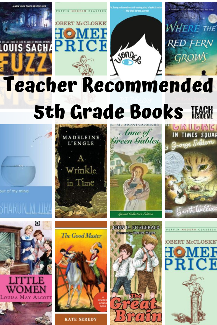 Teacher Recommended Fifth Grade Books Teach Beside Me Teacher Recommended Fifth Grade Books Teach Beside Me