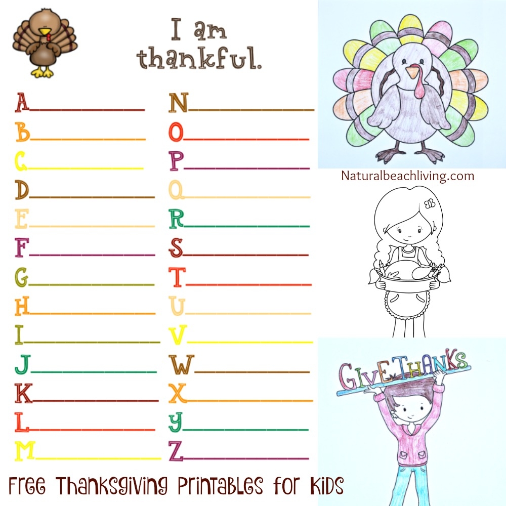 Free Printable Thanksgiving Worksheet