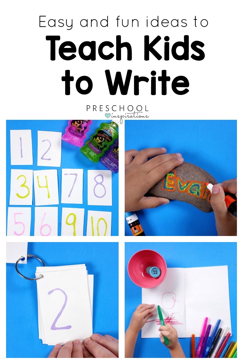 The Best Ways To Teach Kids To Write Preschool Inspirations The Best Ways To Teach Kids To Write Preschool Inspirations