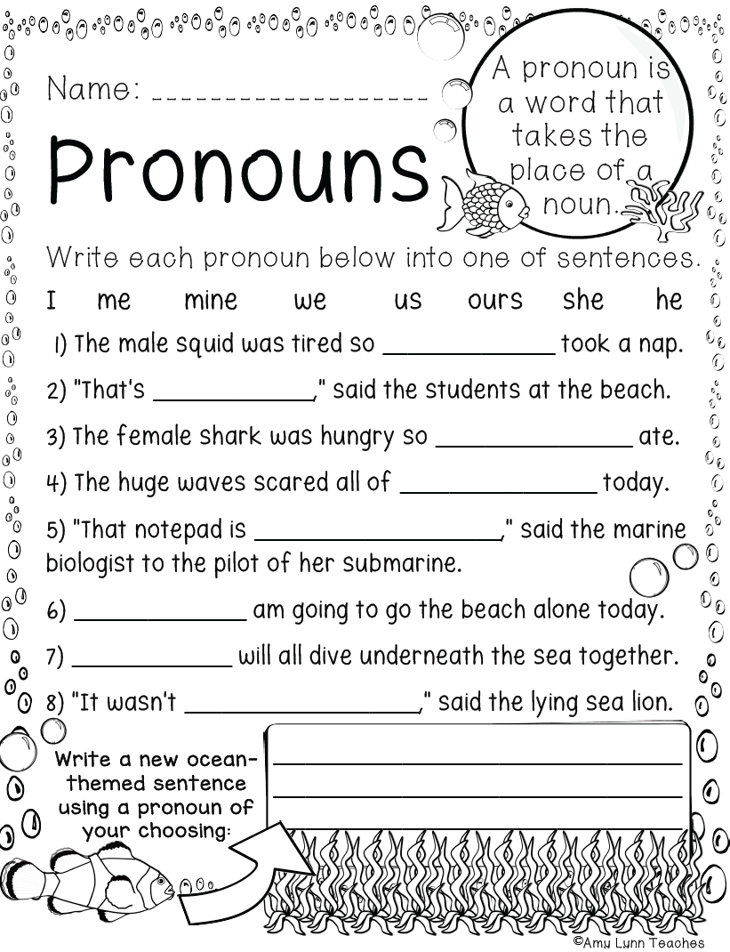 Third Grade Ocean Themed Worksheets 100 Standards Aligned Printables Made By Teachers