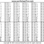 Times Table 2 12 Worksheets 1 2 3 4 5 6 7 8 9 10 11 12 13 14 15 16 17 18 19 And 20 FREE Printable Worksheets Worksheetfun