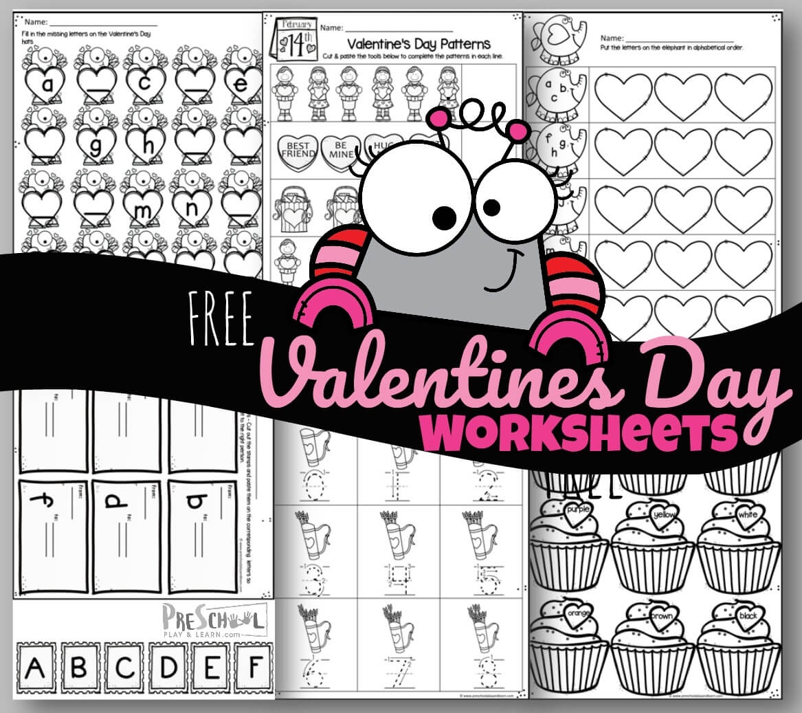 Free Printable Valentine Day Worksheets