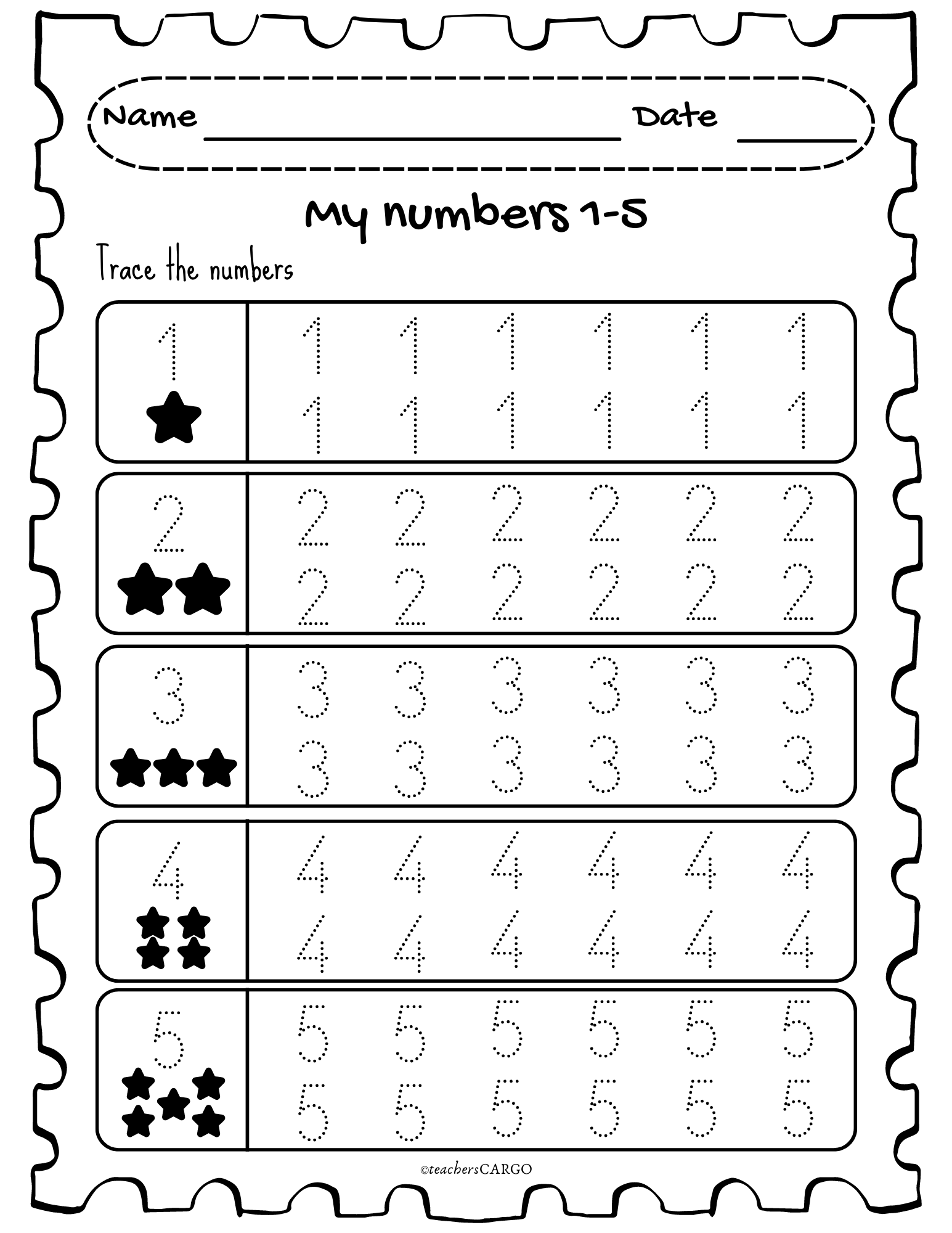 Tracing Numbers 1 5 Number Tracing Worksheets Numbers 1 5 Made By Teachers Tracing Numbers 1 5 Number Tracing Worksheets Numbers 1 5 Made By Teachers