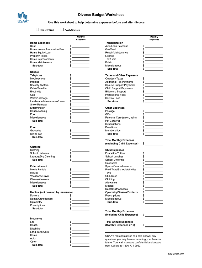 USAA DID 107692 Form Fill Online Printable Fillable Blank PdfFiller USAA DID 107692 Form Fill Online Printable Fillable Blank PdfFiller
