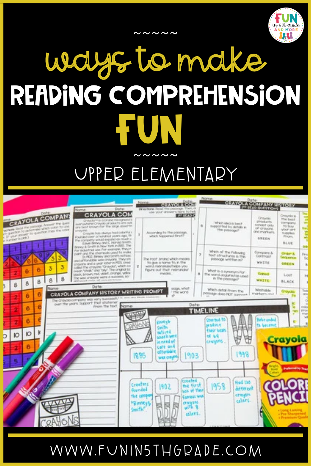 reading and comprehension activities