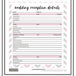 Wedding Planning Printables Free Templates To Keep You Organized Worksheets Library