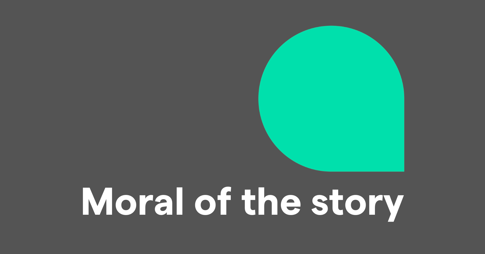Define Moral Of The Story