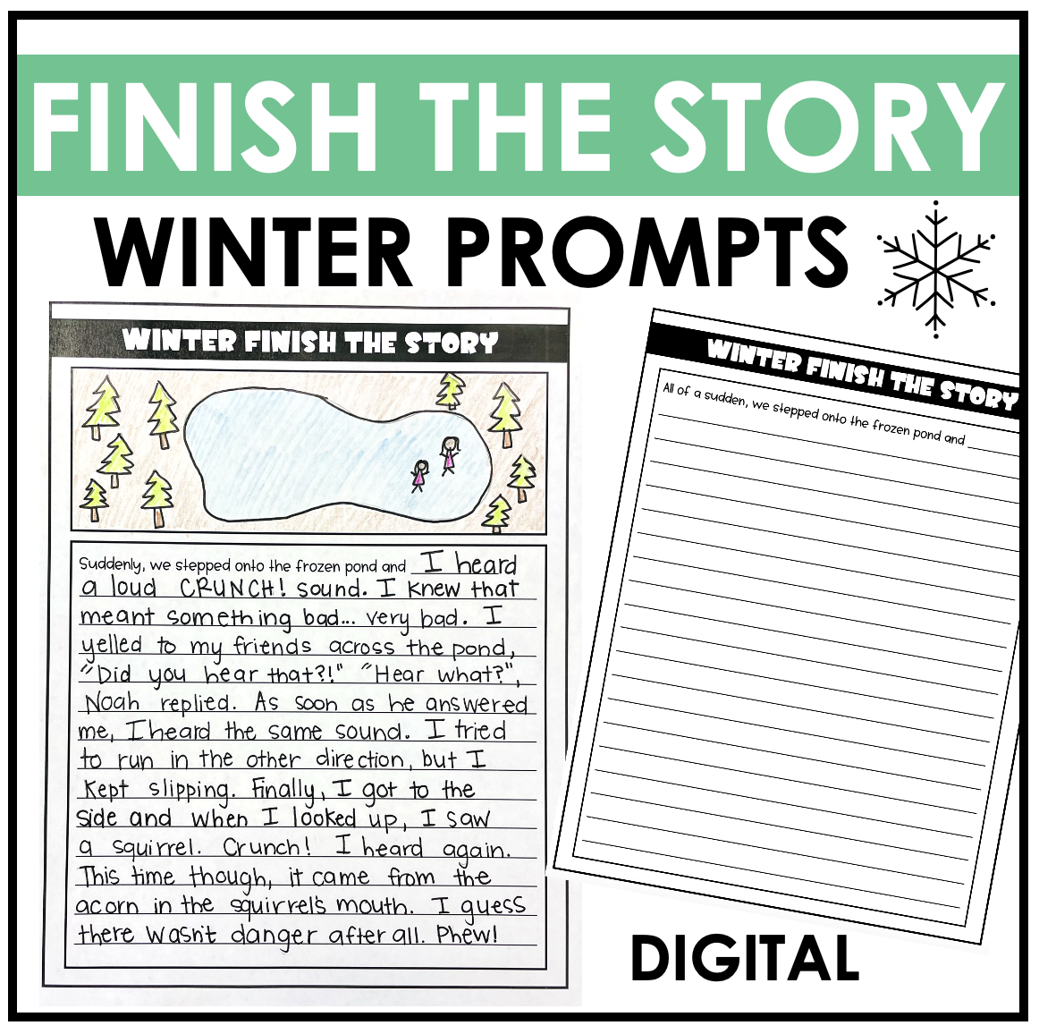 Winter Creative Writing Finish The Story Prompts Classful Winter Creative Writing Finish The Story Prompts Classful