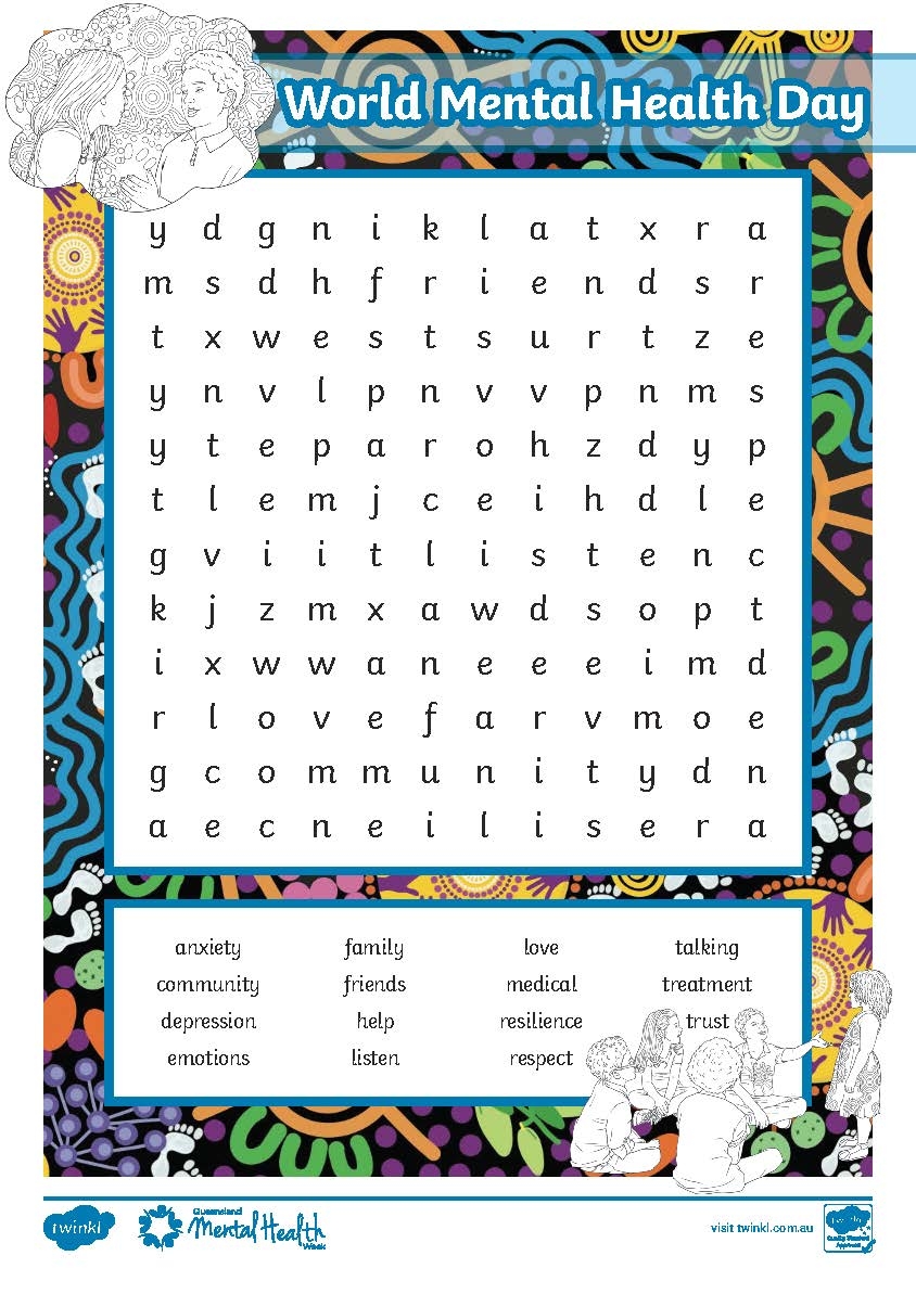 word search mental health word search mental health