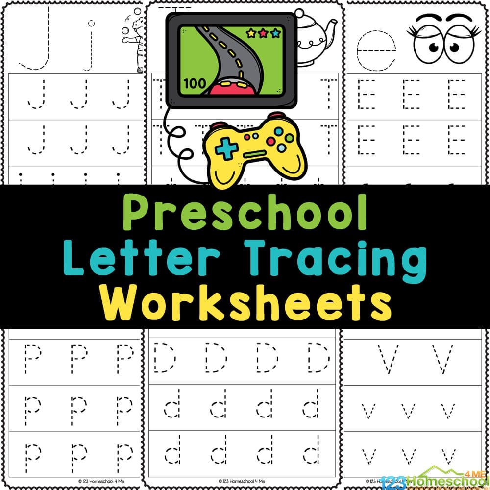 free printable alphabet tracing worksheets