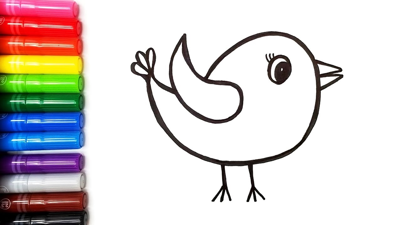 bird drawings to color bird drawings to color