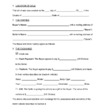Free Bill Of Sale Forms 24 PDF Word EForms