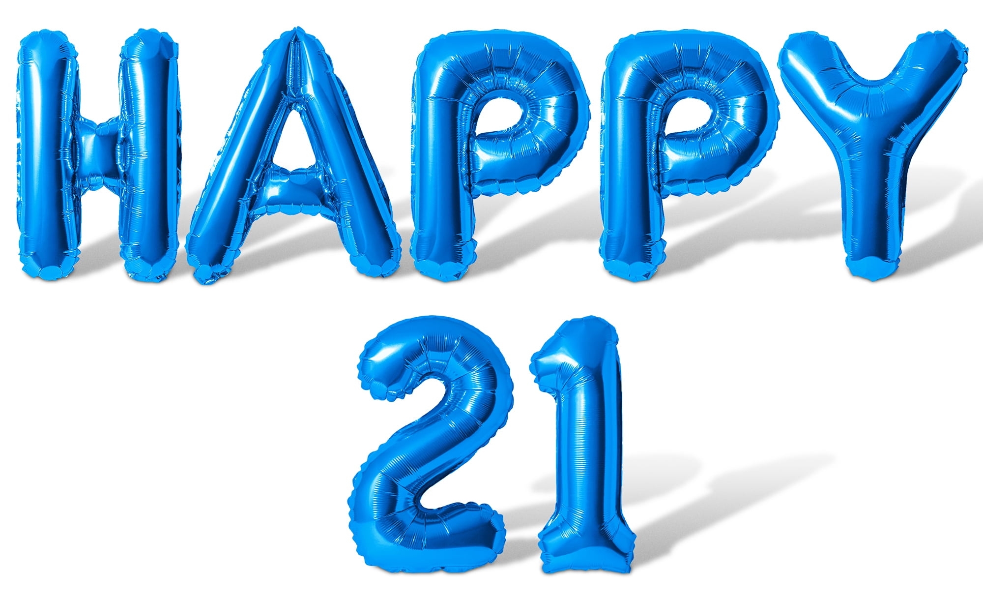 Letter Balloons HAPPY 21 16 Inch Alphabet Letters Foil Mylar Balloon 21st Birthday Party Banner Blue Walmart Letter Balloons HAPPY 21 16 Inch Alphabet Letters Foil Mylar Balloon 21st Birthday Party Banner Blue Walmart