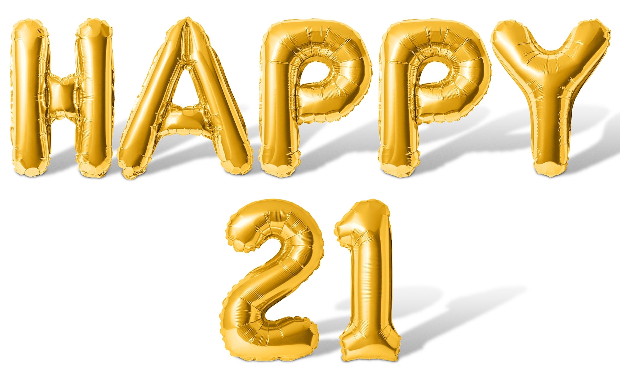 Letter Balloons HAPPY 21 16 Inch Alphabet Letters Foil Mylar Balloon 21st Birthday Party Banner Gold Walmart Letter Balloons HAPPY 21 16 Inch Alphabet Letters Foil Mylar Balloon 21st Birthday Party Banner Gold Walmart
