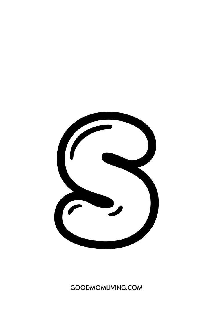 Abc’s In Bubble Letters