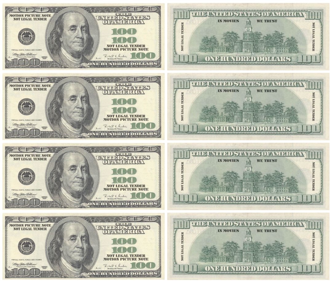 100 Dollar Play Money Free