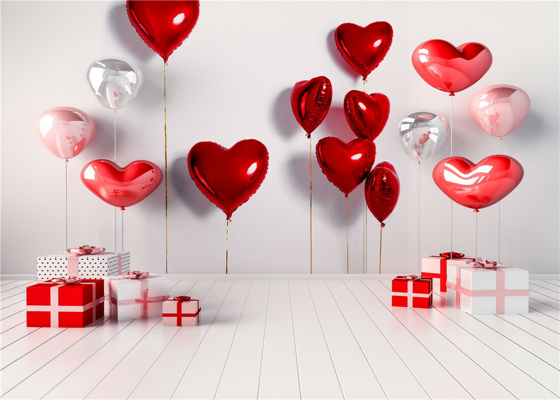 Valentine s Day Red Heart Balloons Gifts 7x5ft Backdrop Vinyl Photo Background EBay Valentine s Day Red Heart Balloons Gifts 7x5ft Backdrop Vinyl Photo Background EBay