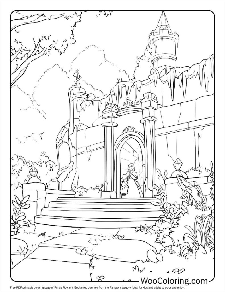 100 Fantasy Coloring Pages Free PDF To Print Woo Coloring