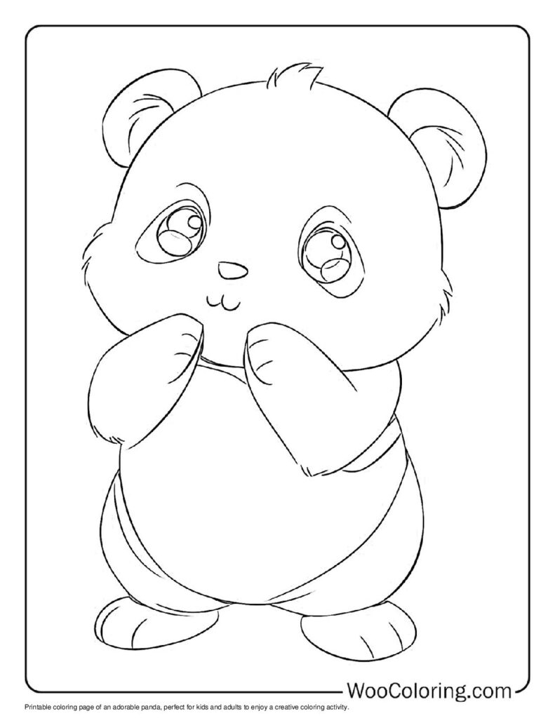 100 Panda Coloring Pages Free PDF To Print Woo Coloring 100 Panda Coloring Pages Free PDF To Print Woo Coloring
