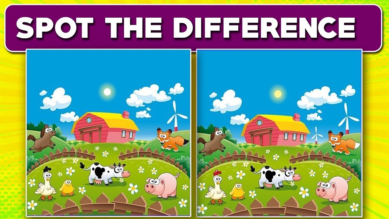 Spot The Difference Puzzles