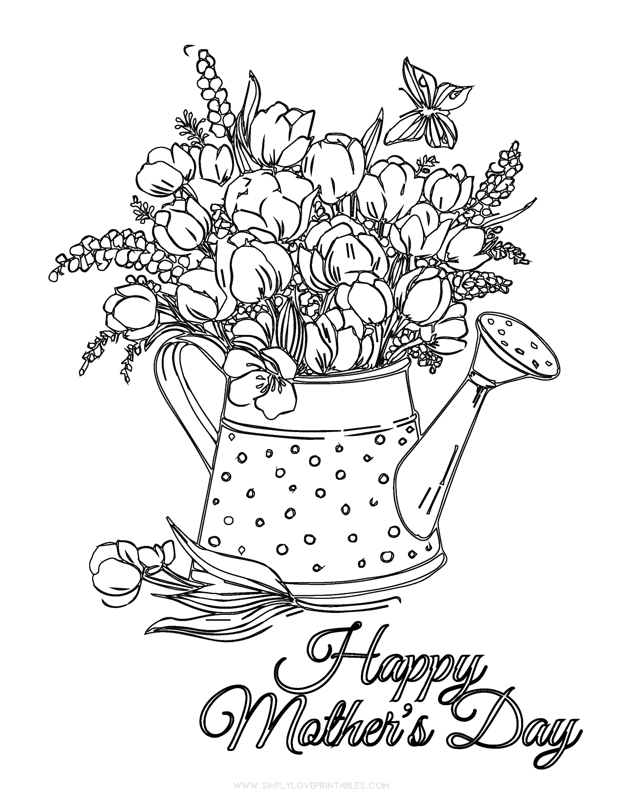 25 Free Mother s Day Coloring Pages For Kids And Adults
